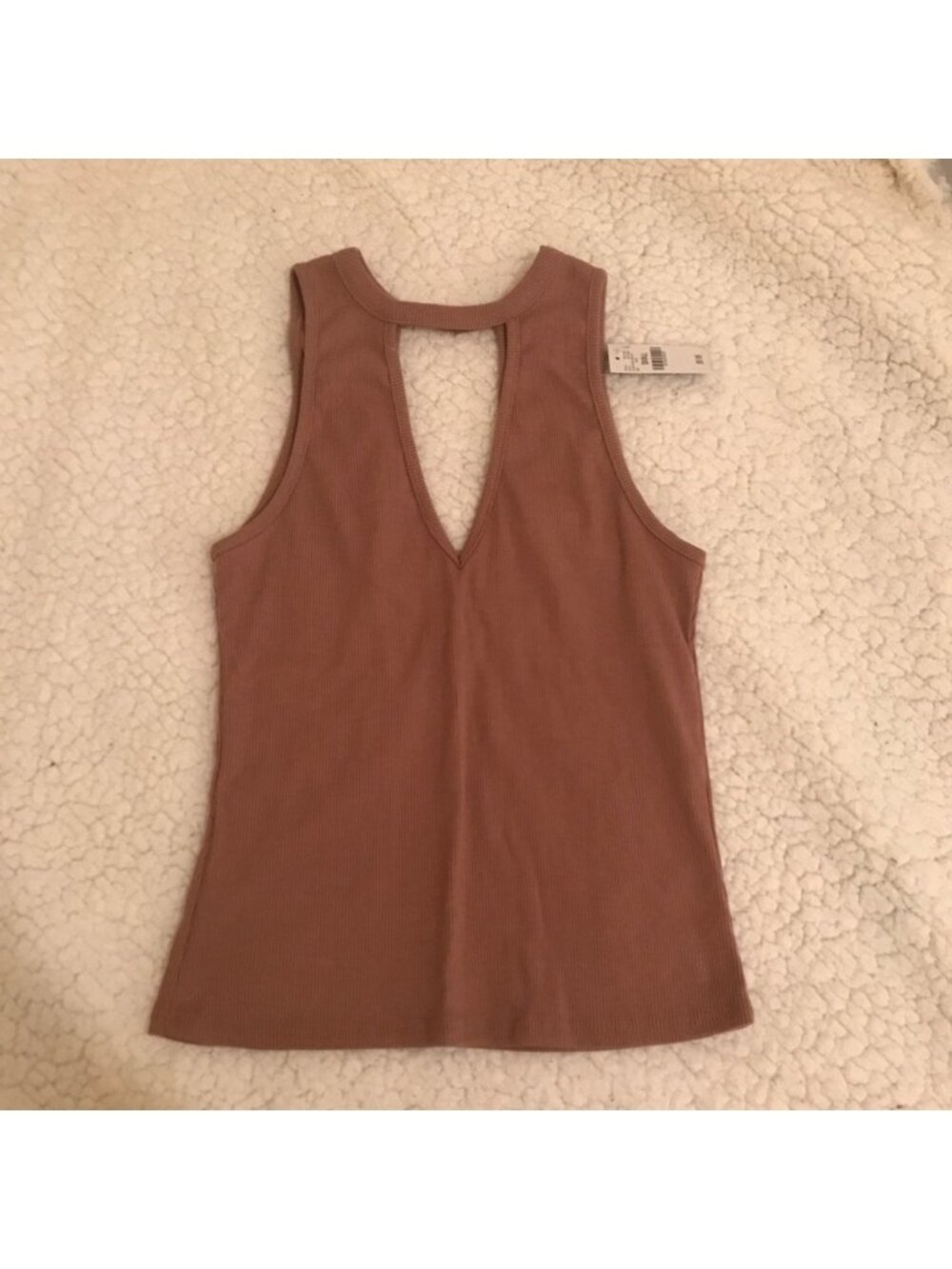 Taupe brown colored tank - Picture 1 of 2